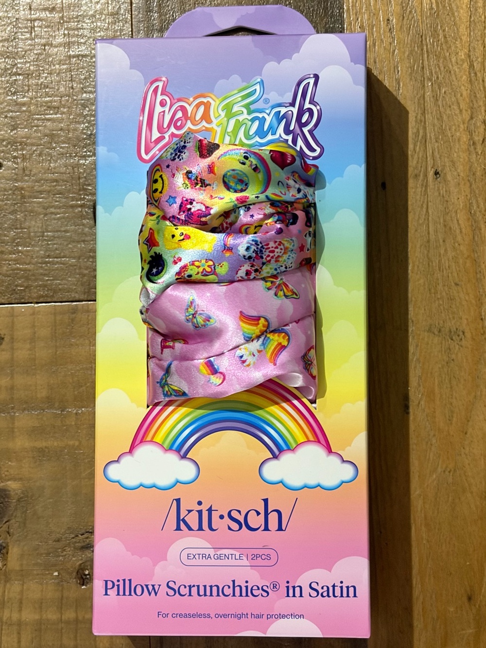 Lisa Frank Kitsch Pillow Scrunchies - 2 Pack